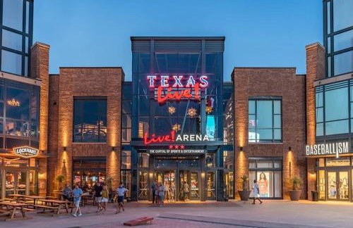 6 Mins Away Cowboy/Ranger Stadium Arlington 1bd - Foto 8