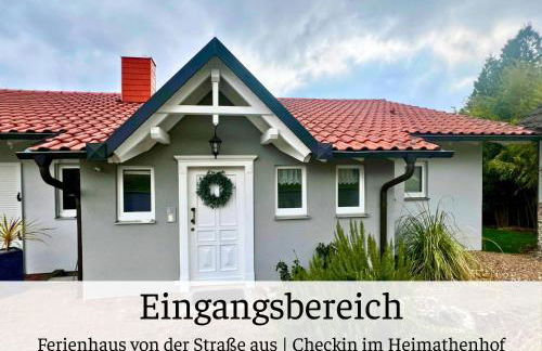 Ferienhaus Waldblick Heimbuchenthal - mit Kamin, Wintergarten und Terrasse - Foto 17