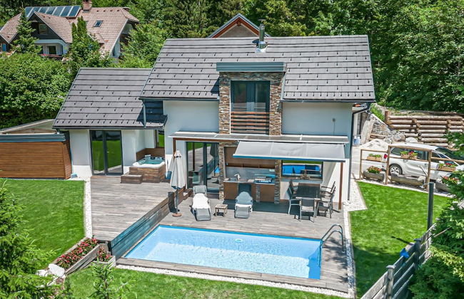 Pool Villa Katja Kranjska Gora - Foto 21