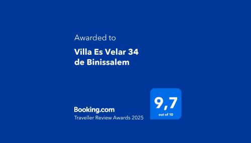Villa Es Velar 34 de Binissalem - Foto 2