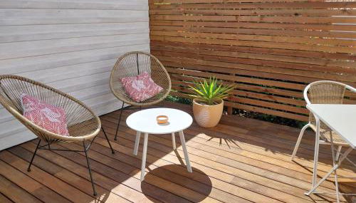 Studio Cocon Enea Bidart, terrasse et parking - Foto 2
