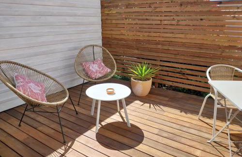 Studio Cocon Enea Bidart, terrasse et parking - Foto 2