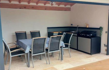 Provence, Uzès, villa climatisée 8 pers avec piscine privée - Photo 15