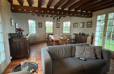 Chaumière entre rivière & champs, piscine privée - Foto 4