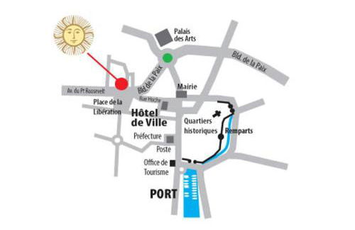 Appart Hôtel Le Liberté Vannes Centre-Ville - Foto 50