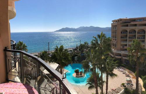 Cannes apartment with sea view, aircondition and parking - Foto 7