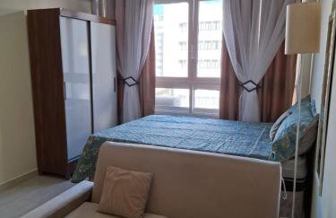 Studio Frente ao Mar Gonzaga - Foto 10