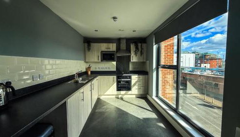 Modern Central Apartment Sleeps 6, Free parking - Foto 4, stove