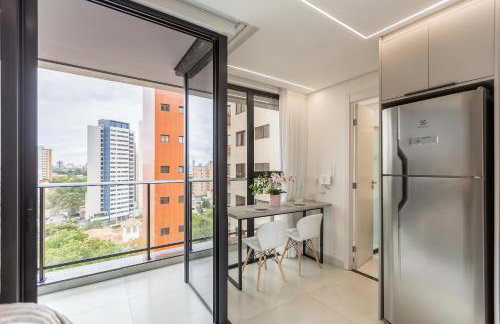 Varanda panorâmica | Suíte Comfort Batel - Photo 16