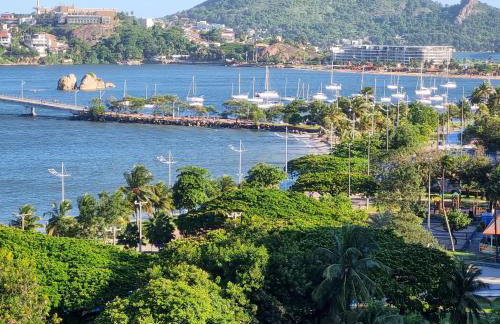 Flat charmoso na ilha de Vitória Praia do Canto - Foto 44