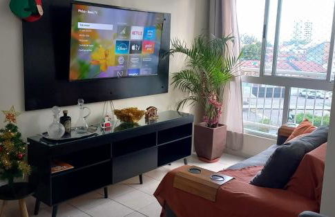 Apartamento perto da Orla, 3 quartos, suíte, ar e piscina - Foto 2