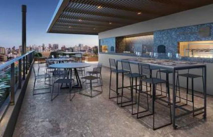 Studio GO24 POA - Moinhos - Rooftop with Pool - Foto 10