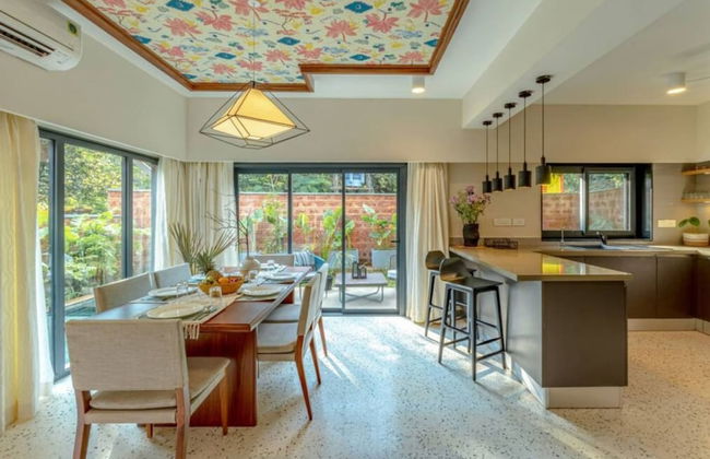 Villa Zaia - 10 Mins From Thalassa Vagator Beach - Foto 9