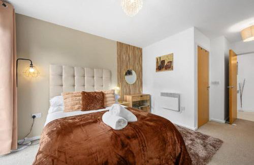 Cityfront Luxe Apt Near City Centre Facing Etihad & Coop Live, Free Parking - Foto 15