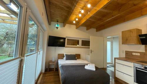 Ferienwohnung im Stadtzentrum von Bernau - Komfortable Wohnung mit 2 Zimmern, Bad, Spülmaschine, Waschmaschine, komplette Küche, WLAN, Terrasse, ruhige Lage - Foto 3