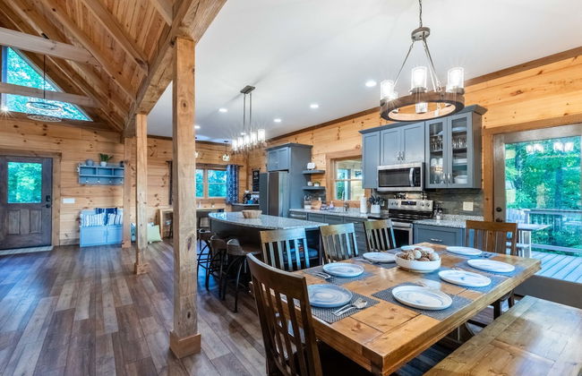 Luxury 3 2 5 Cabin Lake Views Theatre Gameroom - Foto 15