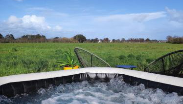 La Bulle Bigoudène - Foto 1, sunbed, Garden view