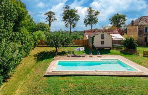Holiday home with pool in Coubjours - Foto 14