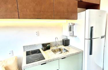 Moema URBAN Heaven - Piscina - Prox Metro - Prox Sh Ibirapuera - Cama Queen - Internet 500mbps - Ar cond - Cozinha completa - Academia - Churrasqueira - Foto 24