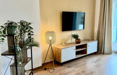 FeWo-Palmtrees 3 - Große und moderne 2 Zimmerwohnung mit Süd-West Balkon in Gladbeck-Mitte nähe Movie Park und Arena AufSchalke - Foto 9