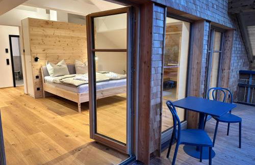 DAS BISCHOF - 5 exklusive Ferienwohnungen und 1 Doppelzimmer - 4x mit privater Zirben Sauna - Semmelservice & Hindelang PLUS - Foto 20