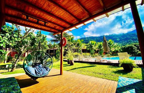 Maresias, Chalé H29 em condomínio dentro da Mata Atlântica e de frente a Entrada 18 da praia - Foto 62