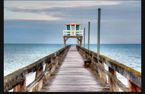 Maison cosy à 100 m de la plage, couple, famille, jardin, parking - Foto 11