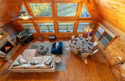 Beautiful 4BR Mountain View Cabin A Retreat for Everyone - Foto 33