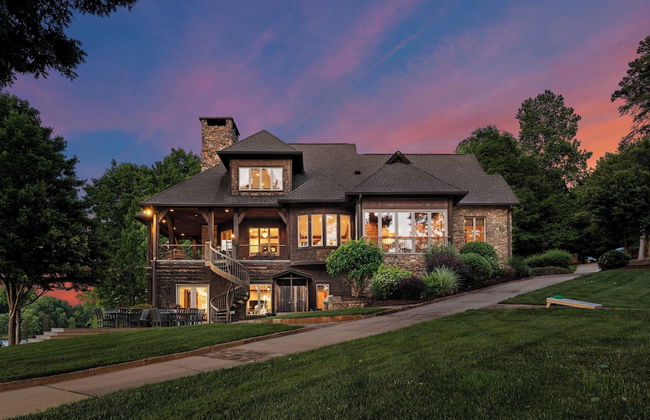 Lakefront, Private Dock+beach, Game Room Sunset Shores Resort: The Grand House - Foto 8