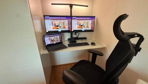Panorama-Übernachtungen - 4 Sterne DTV - eigene Terrasse mit Garten - Infrarot-Sauna mit Dampfbad - Foto 4