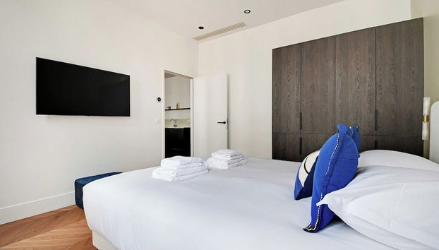 Welcoming Apartment - 2br/6p - Madeleine - Foto 3, Habitación