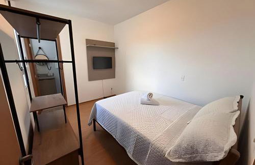 Apartamento na praia, 2 quartos e área de lazer - Foto 48