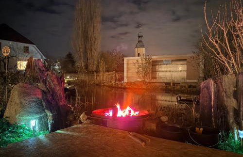 Schäfers - Ihr Wohlfühlort - Hochwertige Ausstattung, Naturgrundstück mit Bachlauf, Terrassen, WLAN, Parken - an 2 Seen bei Leipzig - Foto 66
