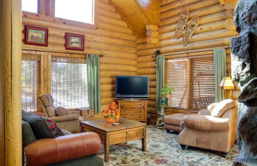 Lacys Log Cabin Alto Home with Mountain Views! - Foto 6