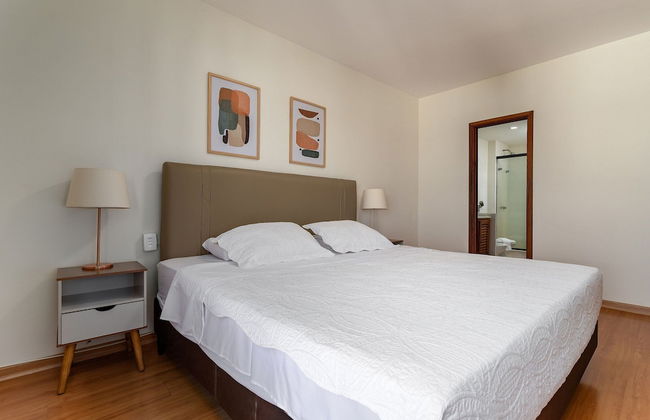 (1402) 2 Suítes, Vista para o Mar e Cristo - Foto 5