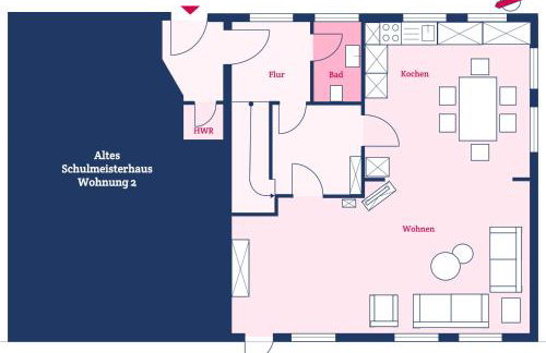 Altes Schulmeisterhaus Wohnung 1 - Foto 39
