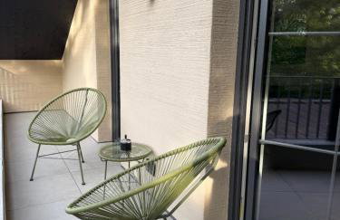LifeStyle Apartments am Steinsberg, Self Check In, Terrasse, Burg Blick - Foto 54
