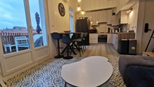 T3 terrasse classé 4 étoiles le Poulpe 200m front de mer - Foto 2