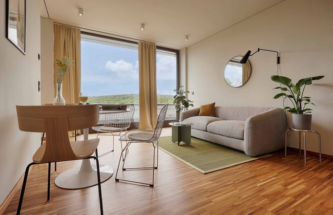 homie stay Architektenapartments im Grünen mit Blick auf die Würzburger Innenstadt - Photo 14