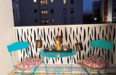 SSP Suites- Cosy & Bel appartement 4 pièces 3 chambres 90M2 avec balcon - Foto 12