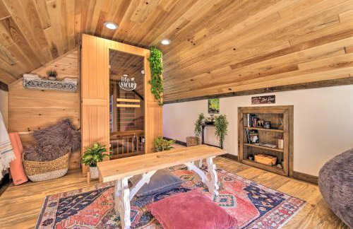 Trout Ponds and Sauna Unique Log Cabin in Freedom - Foto 3