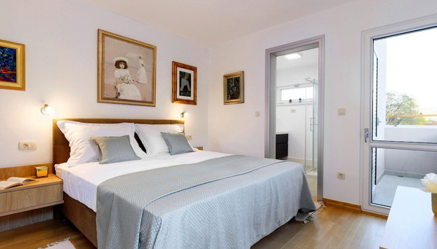 Villa in Zupa With Infinity Pool & Biokovo Views - Foto 5, Habitación