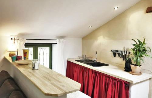 COEUR de GOUDARGUES! Gîte 2 ou 3 pers , Extérieur, Clim - Foto 5