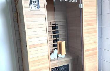 Studio Alte Mädchenschule, Sauna, 6 Personen, Hund, am Saurierpark, Boxsprinbetten, gratis Kaffee und Tee, Minibar - Foto 15