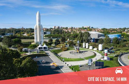 " Terrasse Téléo " Hôpital Rangueil - Pech David - Foto 24