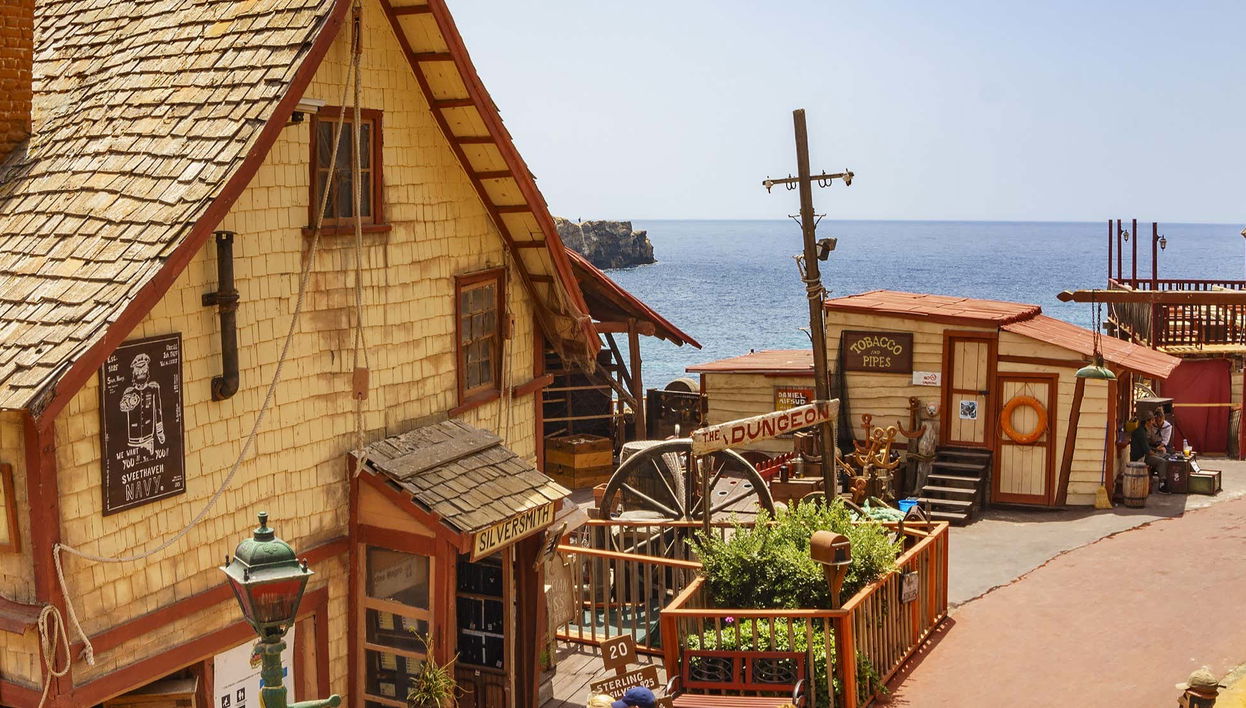 Biglietti per il villaggio di Braccio di Ferro