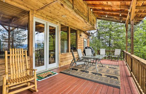 Peaceful Cabin with Mtn and River Views, Fire Pit - Foto 25