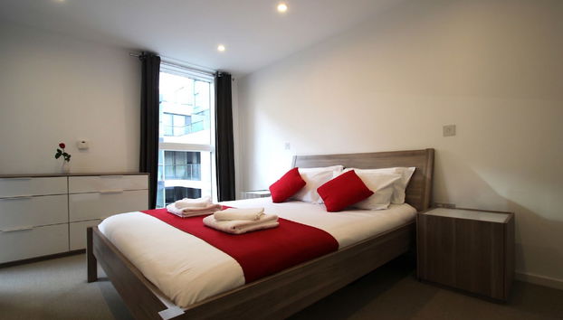 One Bed Serviced Apt in Barbican - Foto 2, Habitación