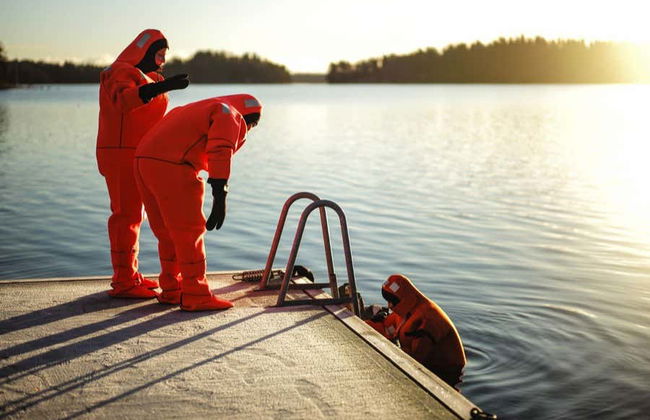 Flutuação em um lago congelado - Foto 2
