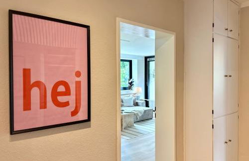 HyggeLiving - DELUXE - 90qm - Balkon - Gartenblick - 55 Zoll TV - Boxspringbetten - Hunde - Kinder - Fahrradkeller - Foto 28